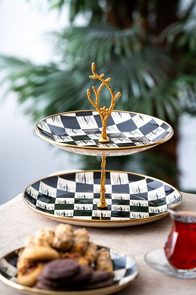 ACAR Qualita King Enameled Layered Cookie Holder