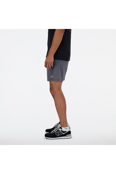 New Balance Sport Essentials 7" Heathertech Short - BLACK