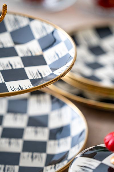 ACAR Qualita King Enameled Layered Cookie Holder
