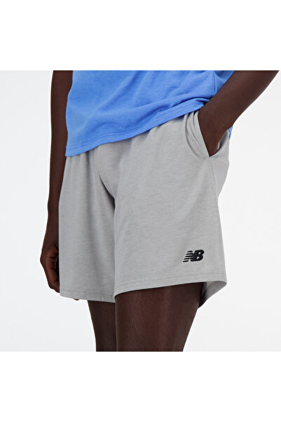 New Balance Sport Essentials Heathertech Short 7" ATHLETIC GREY HEATHER Short