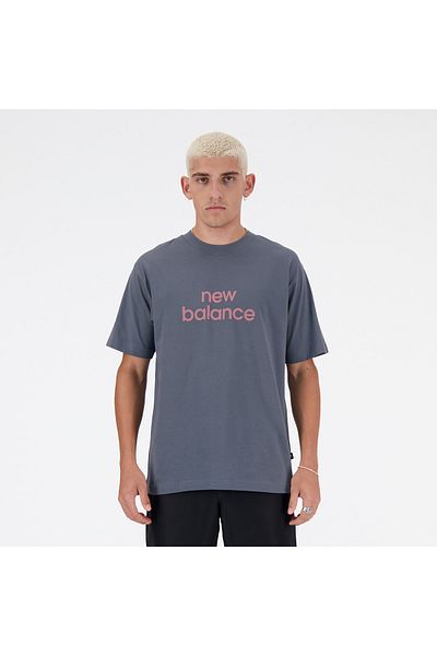 New Balance Graphite Color Sport Essentials Linear T-Shirt - S/S Top