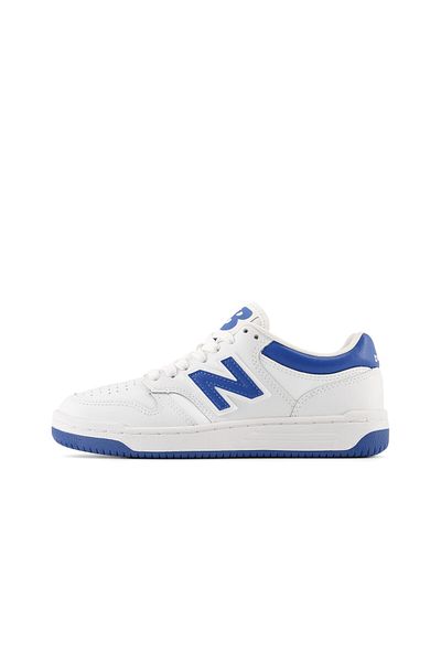 New Balance Gsb480Bl 480 White Sneaker
