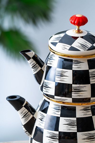 ACAR Qualita King Enamel - Teapot Set