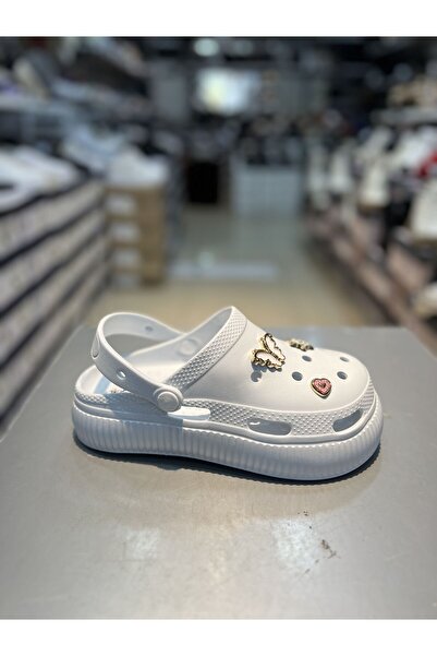 Akınal Bella Platform Stoned Women's High Sole Slippers