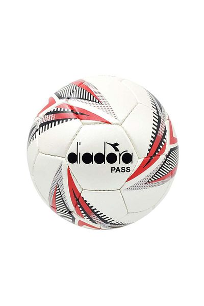 Diadora 4060240 Pass Soccer Ball Red-white