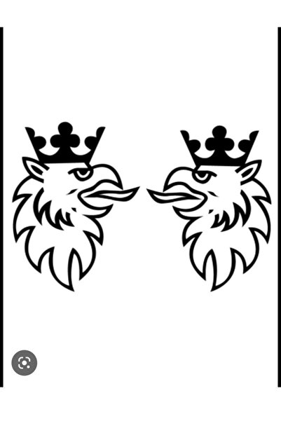 sezu concept Kral Kartal Çift Kapı Sticker Araba, Kamyon,traktör Sricker,oto ...