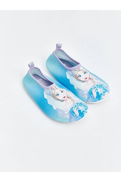LC Waikiki Elsa Licensed - Blue Girl's Sea Shoes