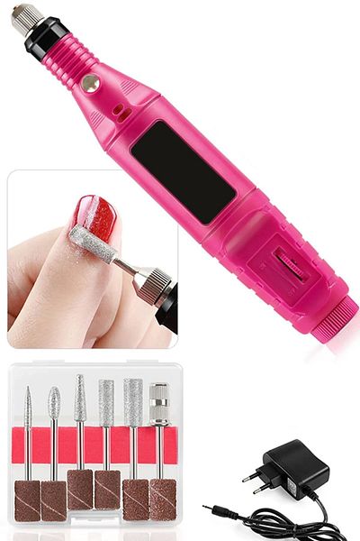 Gampus Professional Electric Manicure and Pedicure File - for Care and Decoration