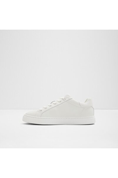 Aldo Woolly White Sports Shoes For Women