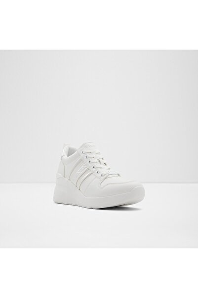 Aldo Rongan White Sports Shoes For Women
