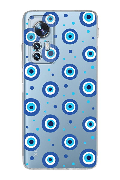 PrintiFy 1mm Slim Fit Evil Eye Bead 1 Printed Transparent Case Compatible wit...