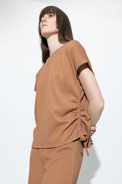 DeFacto Bürümcük Tričko s krátkým rukávem Crew Neck A6526ax23sm
