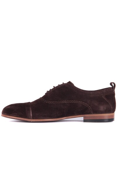 SailLakers - Καφέ σουέντ ανδρικά παπούτσια casual 101-3413-11464N