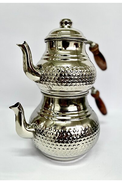 ErzincanBakır El Işlemeli Bakır Çaydanlık Takımı