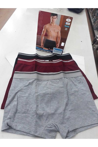 Berrak Lycra 3-Pece Assortment Boxers