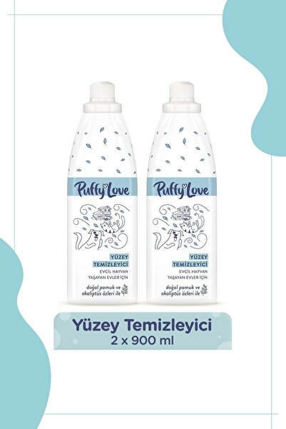 PUFFY LOVE Hayvan Dostu Yüzey Temizleyici 900 Ml