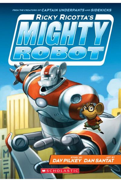 Scholastic روبوت ريكي ريكوتا القوي (الكتاب الأول)
