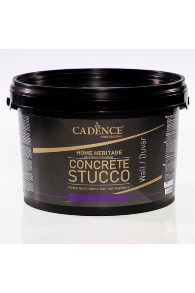 Cadence Concrete Stucco Beyaz Kalın Son Kat Beton Kaplama 3kg
