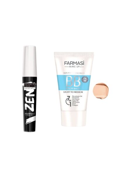 Farmasi ماسكارا بي بي كريم و زن - 02 50 مل و 8 مل نيو ساريلي