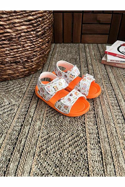 Behtah Kundura Sandale Moale Ortopedice pentru Copii - Talpă Anti-Alunecare, Velcro