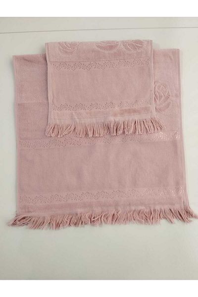 HMZ FiestA Mother Daughter Etam's Embroidered Small Large Πετσέτα - Κεντημένη με κρόσσια (50x90,30x50)