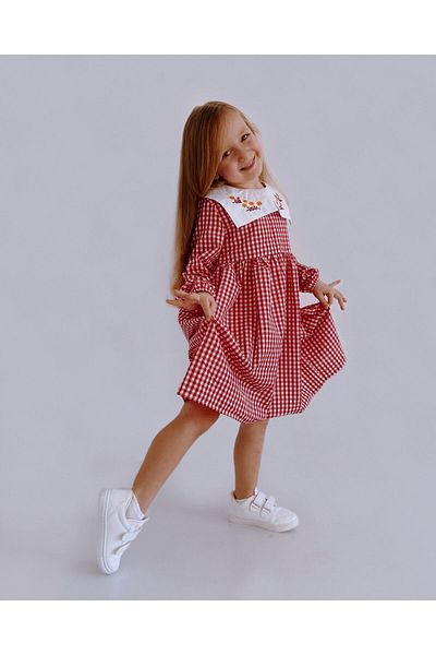 ETARZ E STYLE FLOWER EMBROIDERED BAG GIRL'S DRESS