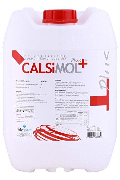 BAHÇE TARIM ÜRÜNLERİ 20 Litre - Calsimol Plus Sıvı Tarım Kireci