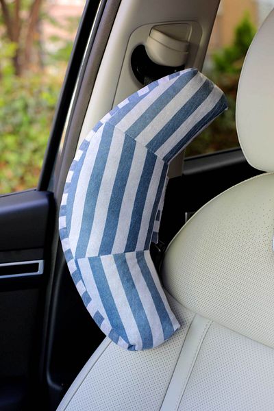 minufco Orthopedic Travel Neck Pillow - for Car, Bus and Airplane Travel