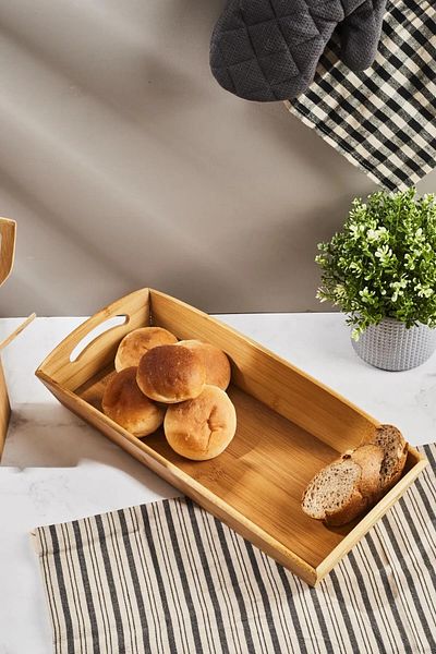 Karçiçeği Home Perotti Bamboo Bread Bowl - Large 44*20*8cm