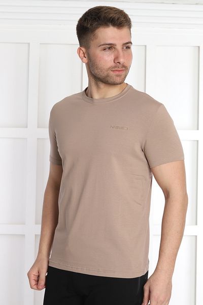 NEED LİFE Green Need Printed Men's Crew Neck T-Shirt