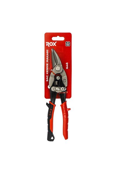 Rox 0255 Articulated Sheet Metal Cutting Scissors 10" 250mm (Right Cut)