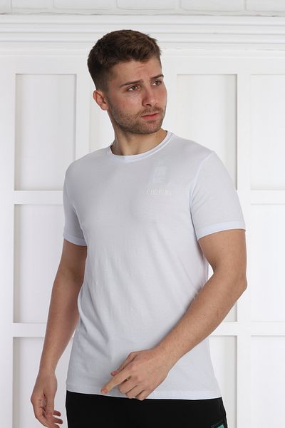 NEED LİFE Green Need Printed Men's Crew Neck T-Shirt