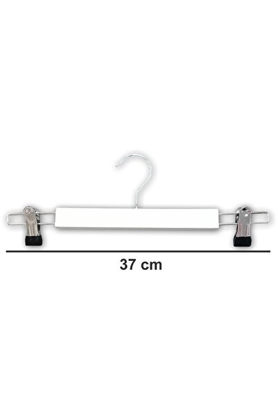 AĞIRSOY 8 Adet Mandallı Etek Pantolon Askısı 37 Cm