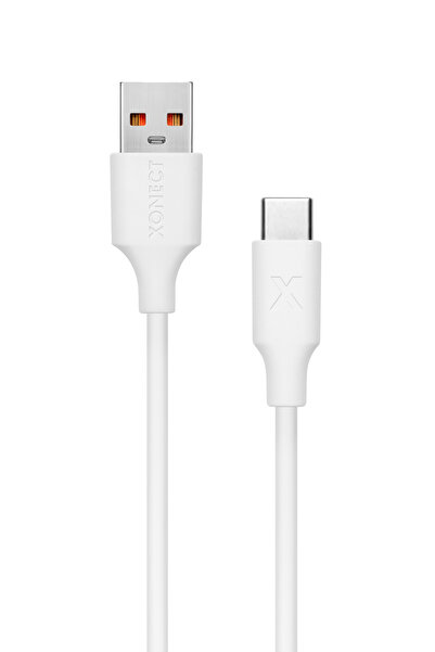 XONECT USB to Type-C iPhone ve Samsung Modelleri için Hızlı Şarj ve Data Kabl...