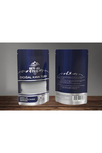 SEVAL 250 Gr Iyotsuz İnce Öğütülmüş Rafine Edilmemiş Sofralık Kaya Tuzu