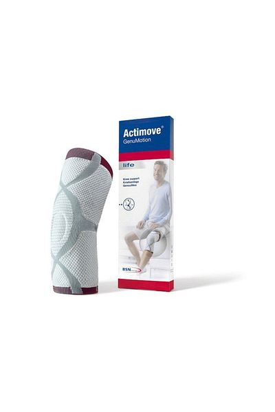 BSN Actimove Genumotion Knit High Quality Knee Support White Color