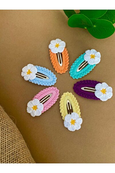 SGSPACK Set de 6 catarame cu închidere rapidă pentru fetițe, realizate manual