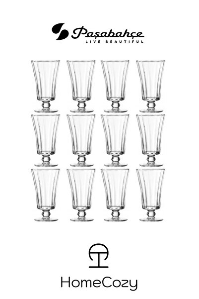 Paşabahçe 440186 Diamond Ayaklı Zemzem Suyu Bardağı 12 Li Fma412033