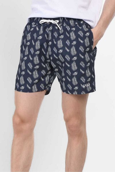 UCLA Adeon Navy Blue Sea Shorts Embroidered Men's Sea Shorts
