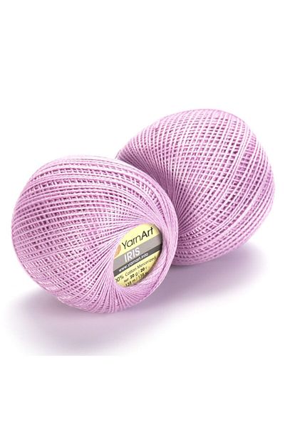 Yarnart Iris - Mercerized Lace Νήμα Μωβ-917