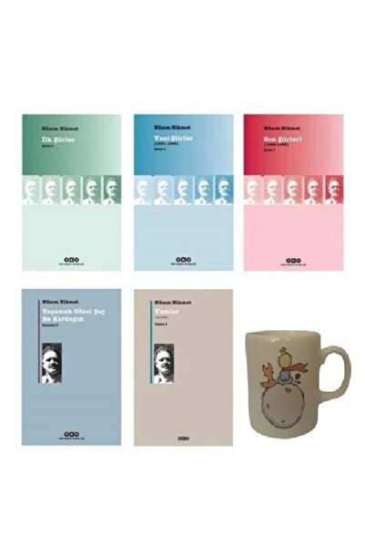 Yapı Kredi Yayınları Nazım Hikmet 5 Kitap Set 3 + Yazılı Kupa HEDİYE