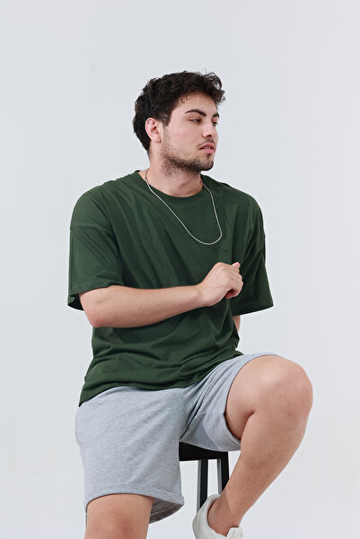 TKT Erkek Double Paça Penye Şort Bermuda