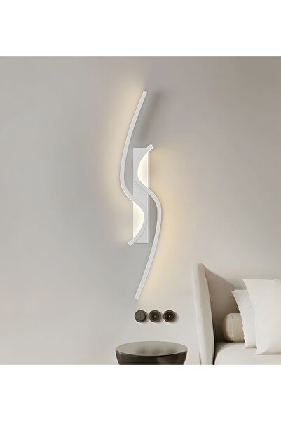 RONİSU AYDINLATMA Modern Duvar S Aplik Yatak Odası Başucu Aplik