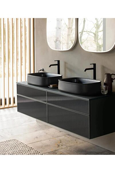 Duravit Zencha Çanak Lavabo 55 cm Antrasit Mat