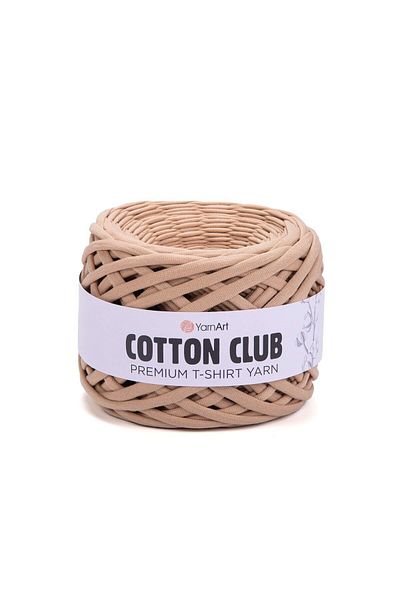 Yarnart Cotton Club - Пенирана прежда за ръчно плетене Milky Brown-7311