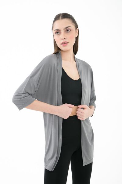 Comm-Ci Bahram Gray Thin Cut Comfortable Jacket