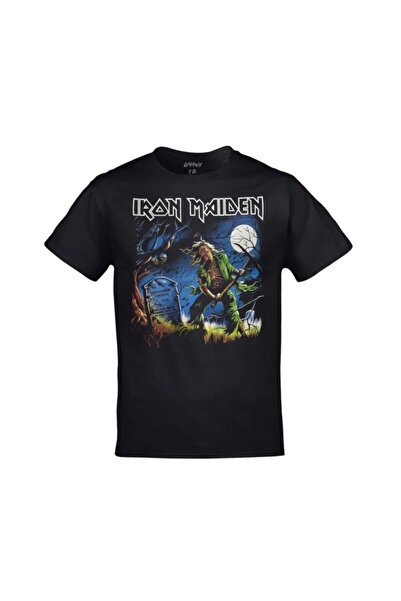 CONSTRAİN Iron Maiden The Reincarnation Of Breeg Unisex crna majica