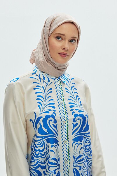 Mira İpek Σειρά Pleated Rayon Scarf Series