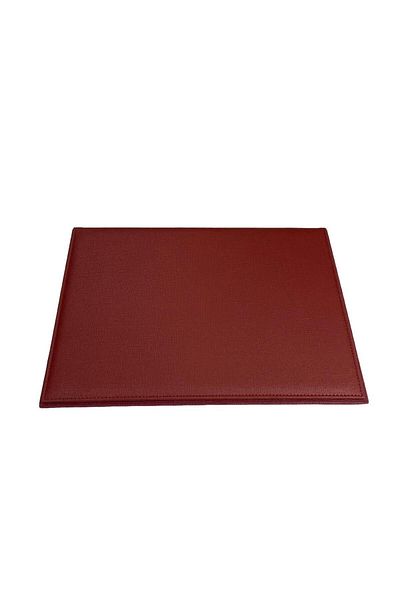 Kerem ofis Custom Stitched One Piece Classic Leather Desk Mat