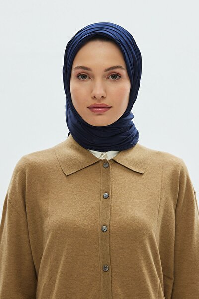 Mira İpek Σειρά Pleated Rayon Scarf Series